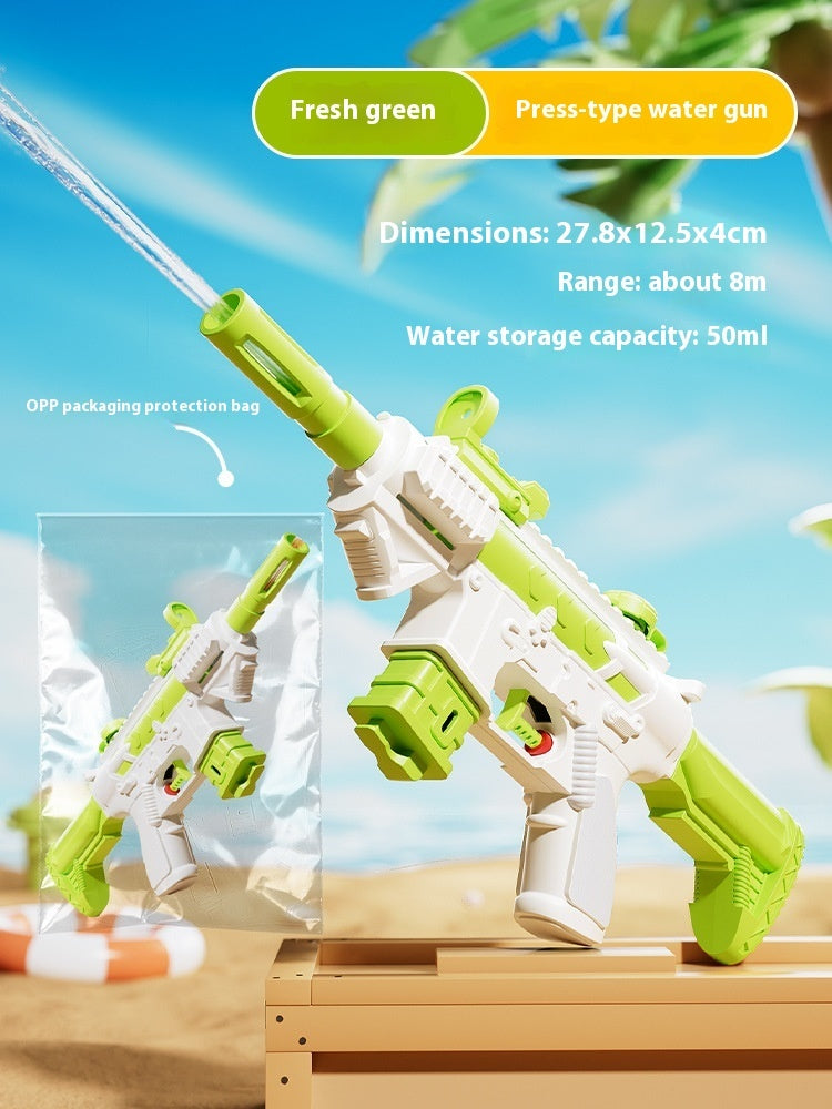 Children's Manual M416 Water Gun Continuous Hair Boy Toy - LJ Enterprise